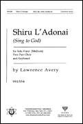 Shiru L'adonai SA choral sheet music cover